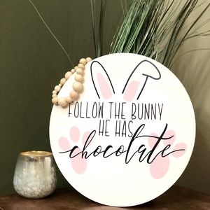 PRICE DROP‼️SEND OUT TODAY! EASTER SIGN! 🐰💗